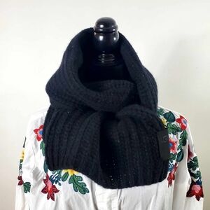 UGG Lambswool Scarf Black Unisex